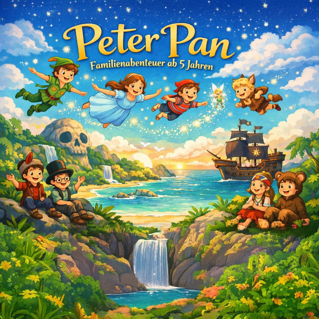 16.08.2026 - Peter Pan - für Groß und Klein ab 5 Jahren